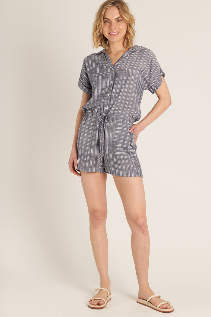 Jacky Katz Stripe Romper