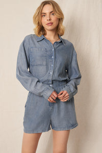 Bowie Denim Romper