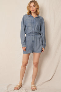 Bowie Denim Romper