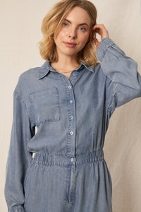 Bowie Denim Romper