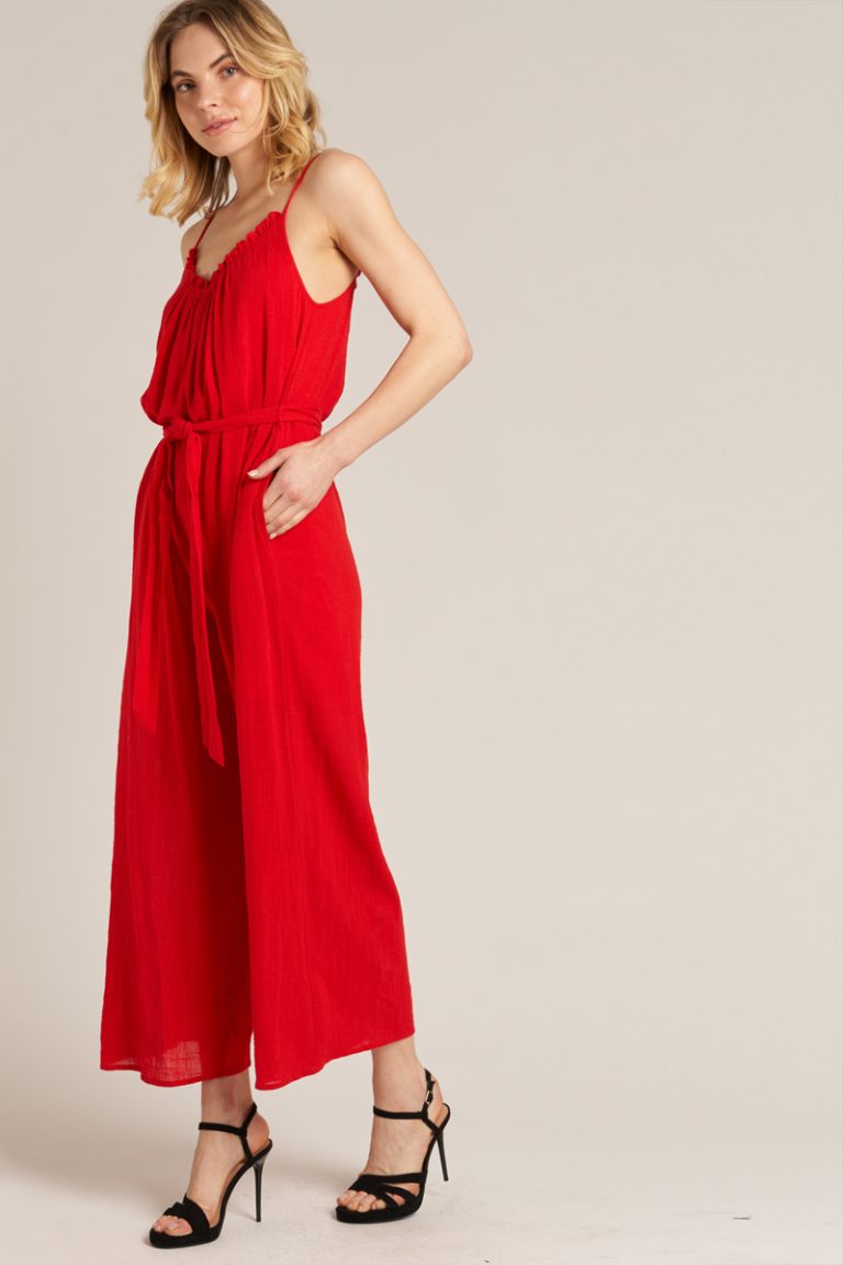 Deepti Belted Jumpsuit