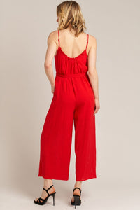 Deepti Belted Jumpsuit