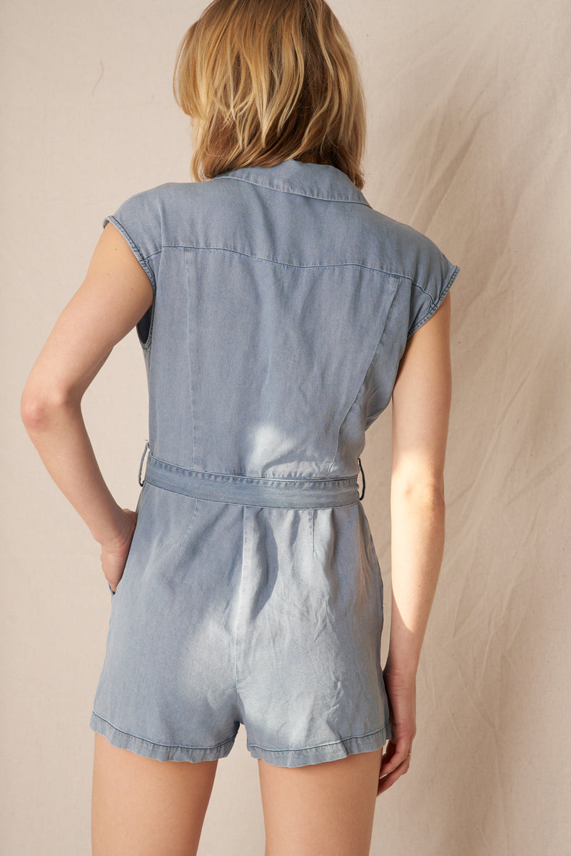 Modern Rowley Denim Romper