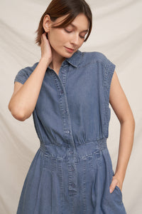 Anya Denim Romper