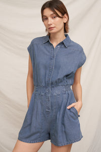 Anya Denim Romper