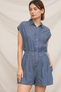 Anya Denim Romper