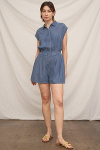 Anya Denim Romper