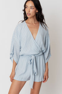 Kaia Gauze Wrap Romper