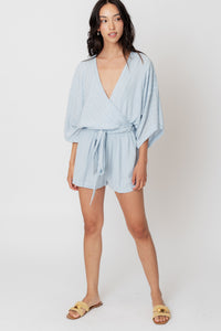 Kaia Gauze Wrap Romper