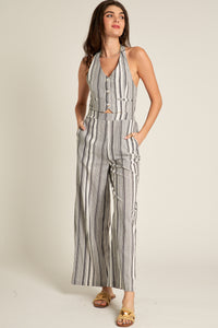 Freya Striped Jumpsuit