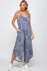 Iris Paisley Printed Jumpsuit