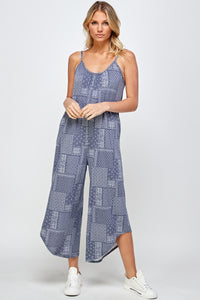 Iris Paisley Printed Jumpsuit