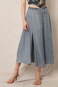 70s Throwback Denim Skirt