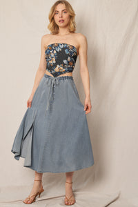 70s Throwback Denim Skirt