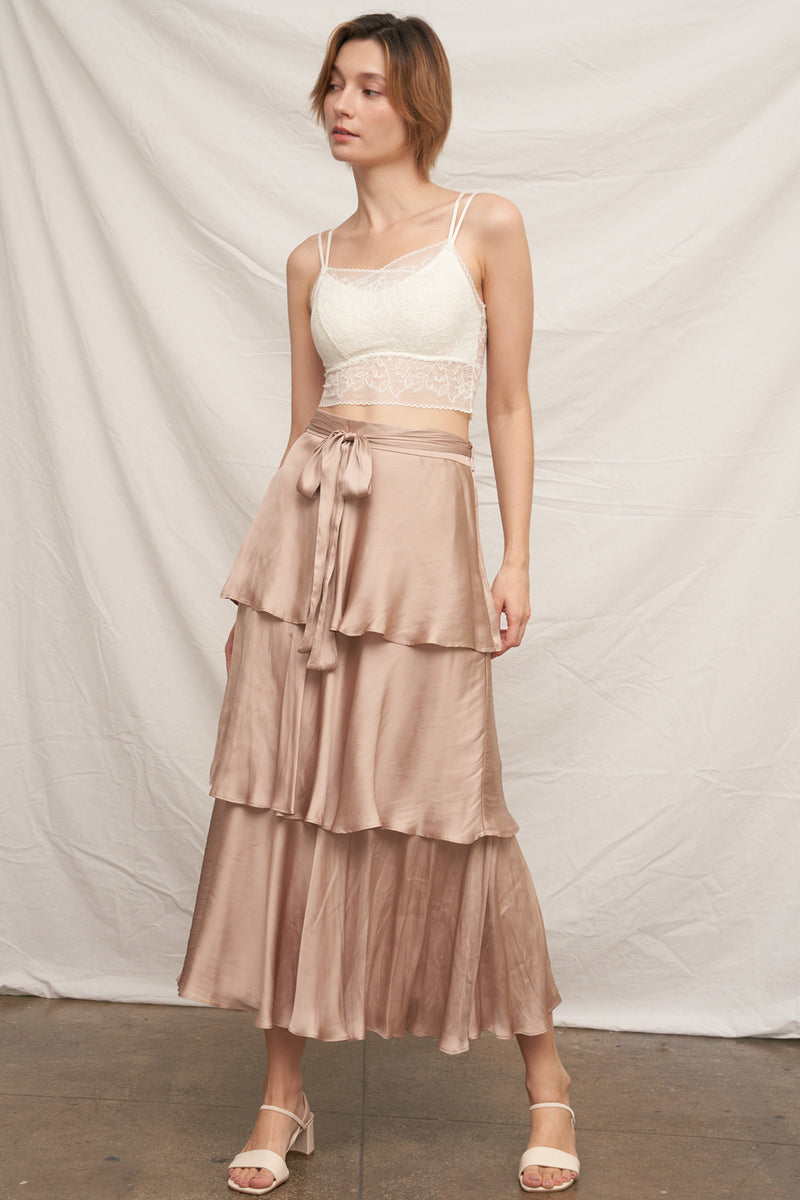 Valencia Tiered Skirt