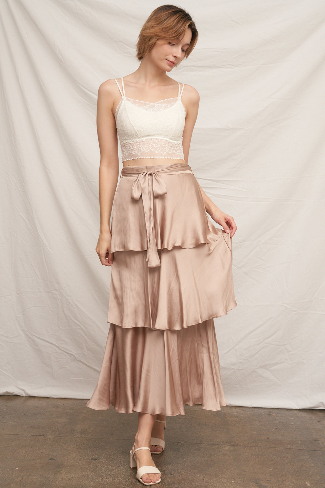 Valencia Tiered Skirt