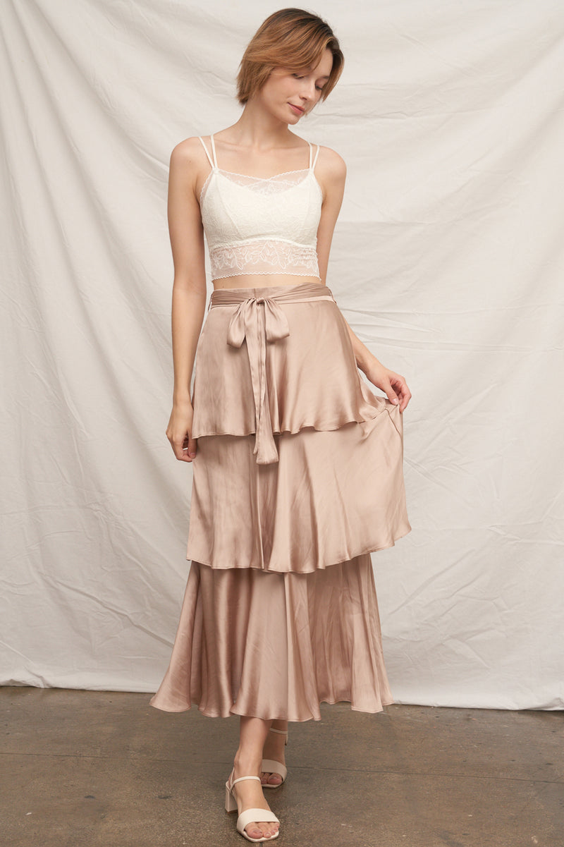 Valencia Tiered Skirt