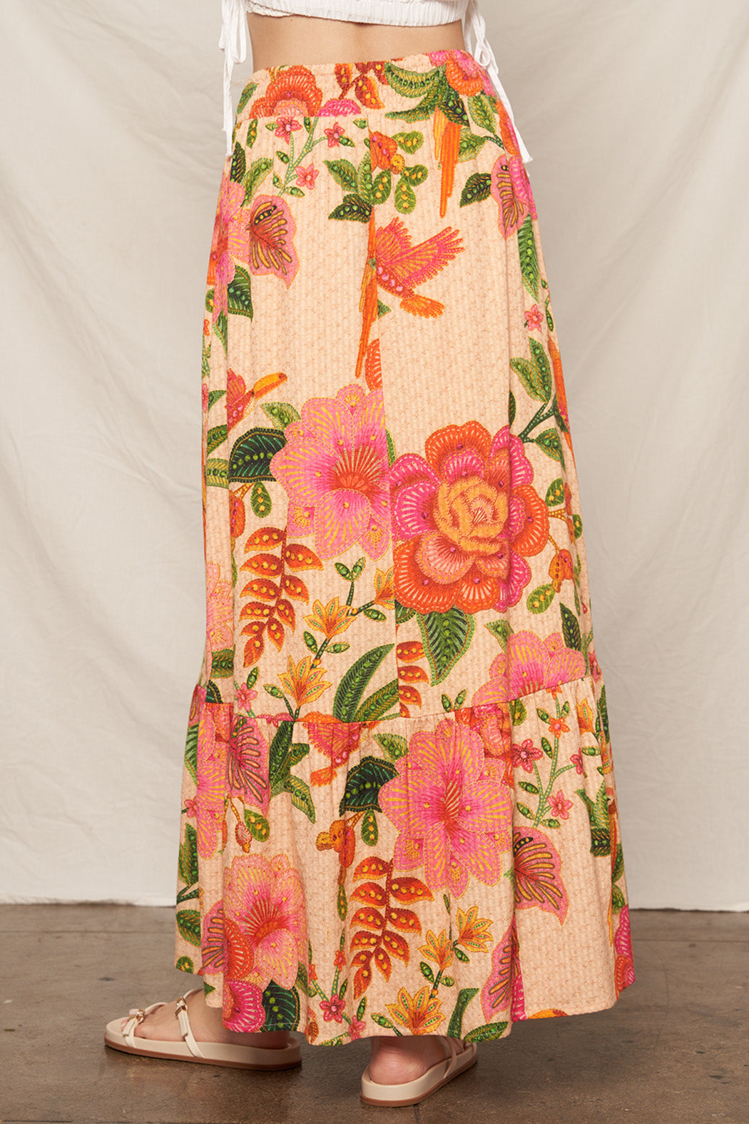 Maltese Block Tropical Skirt