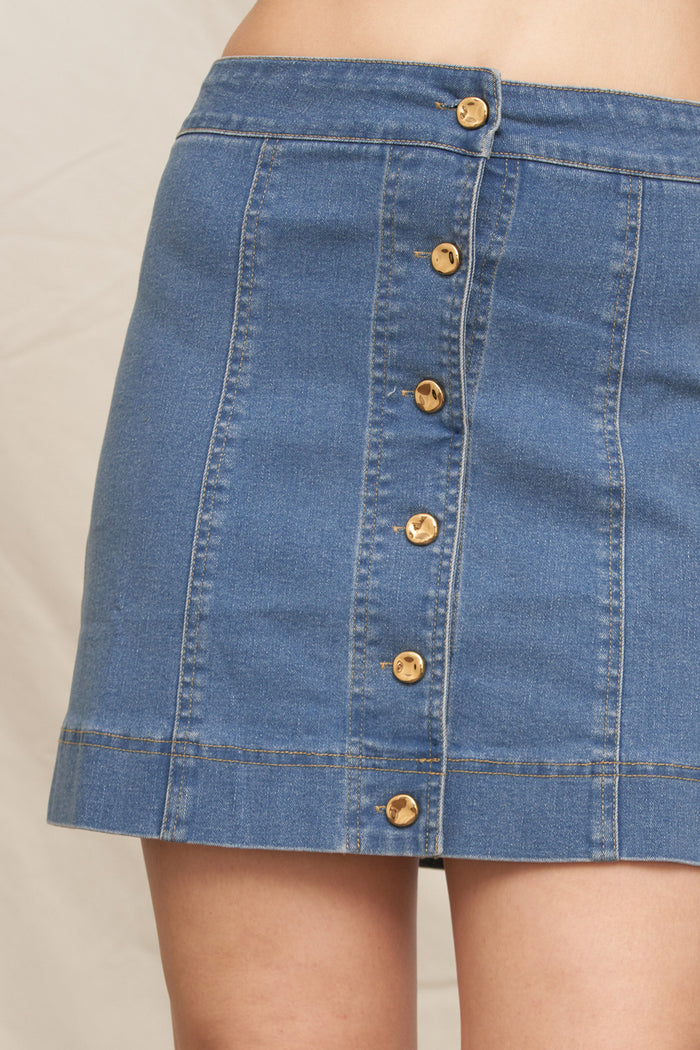 Georgia Denim Skirt