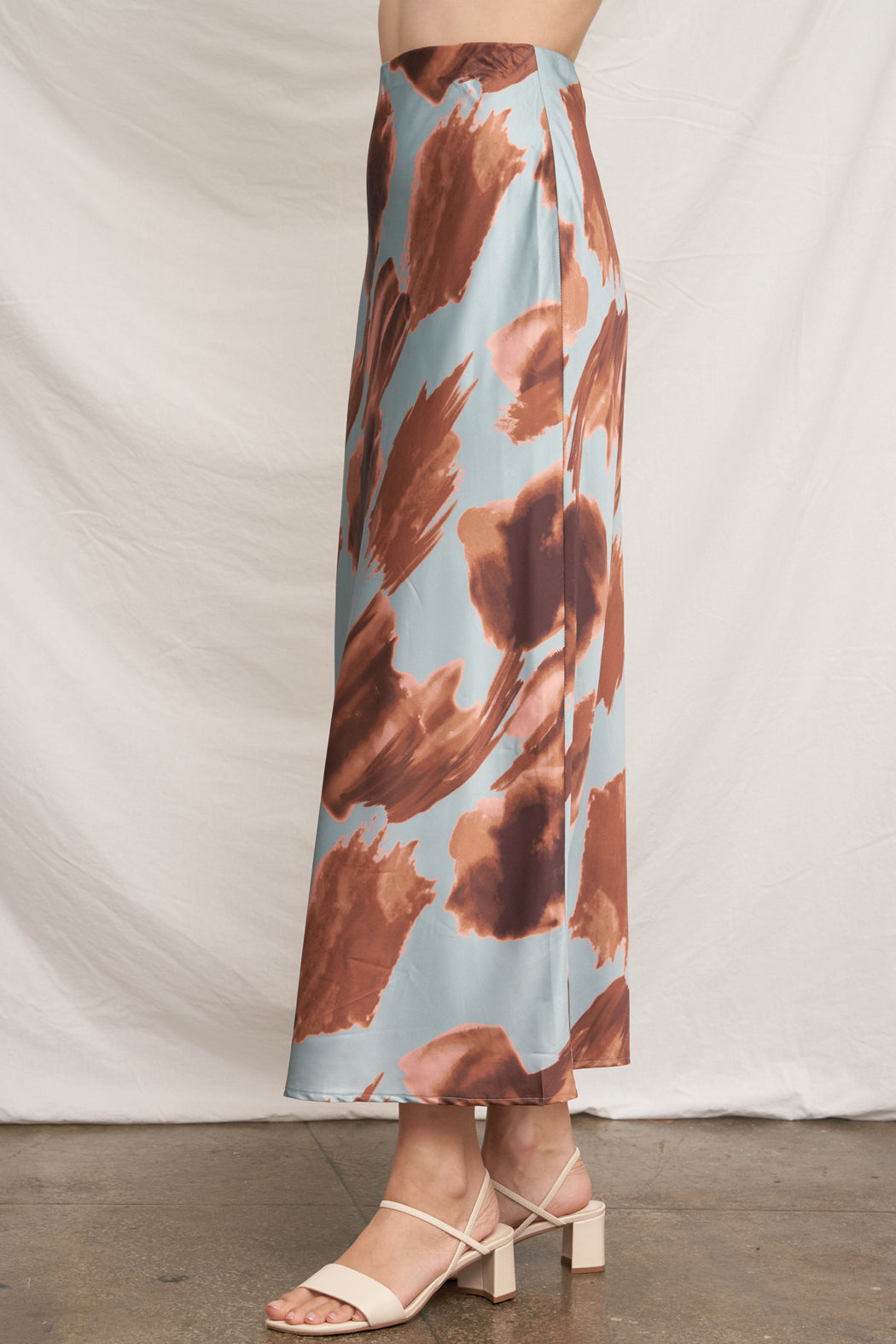 Rococo Floral Maxi Skirt