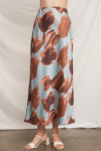 Rococo Floral Maxi Skirt