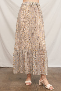Norma Maxi Lurex Skirt