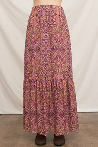 Roxana Paisley Skirt