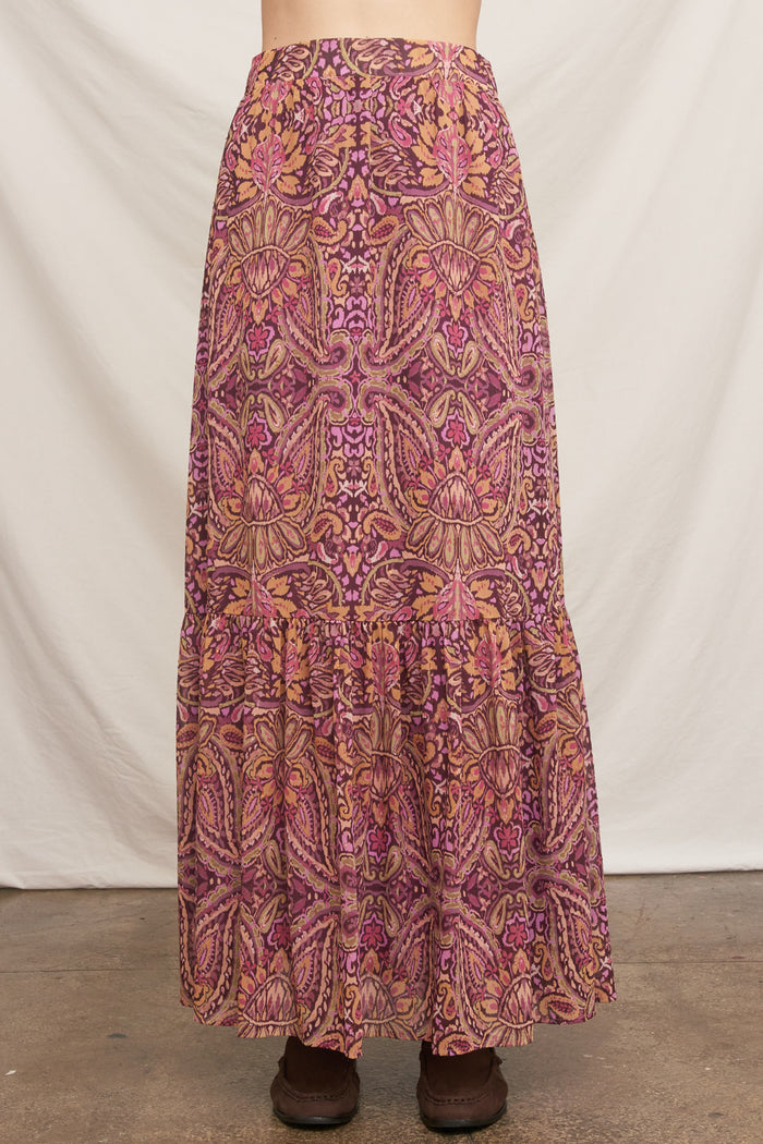 Roxana Paisley Skirt