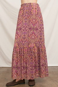 Roxana Paisley Skirt