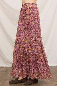 Roxana Paisley Skirt