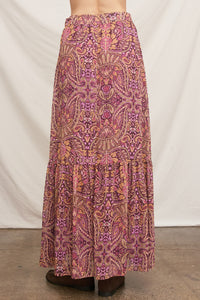 Roxana Paisley Skirt
