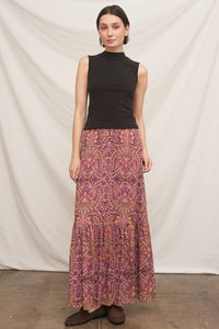 Roxana Paisley Skirt
