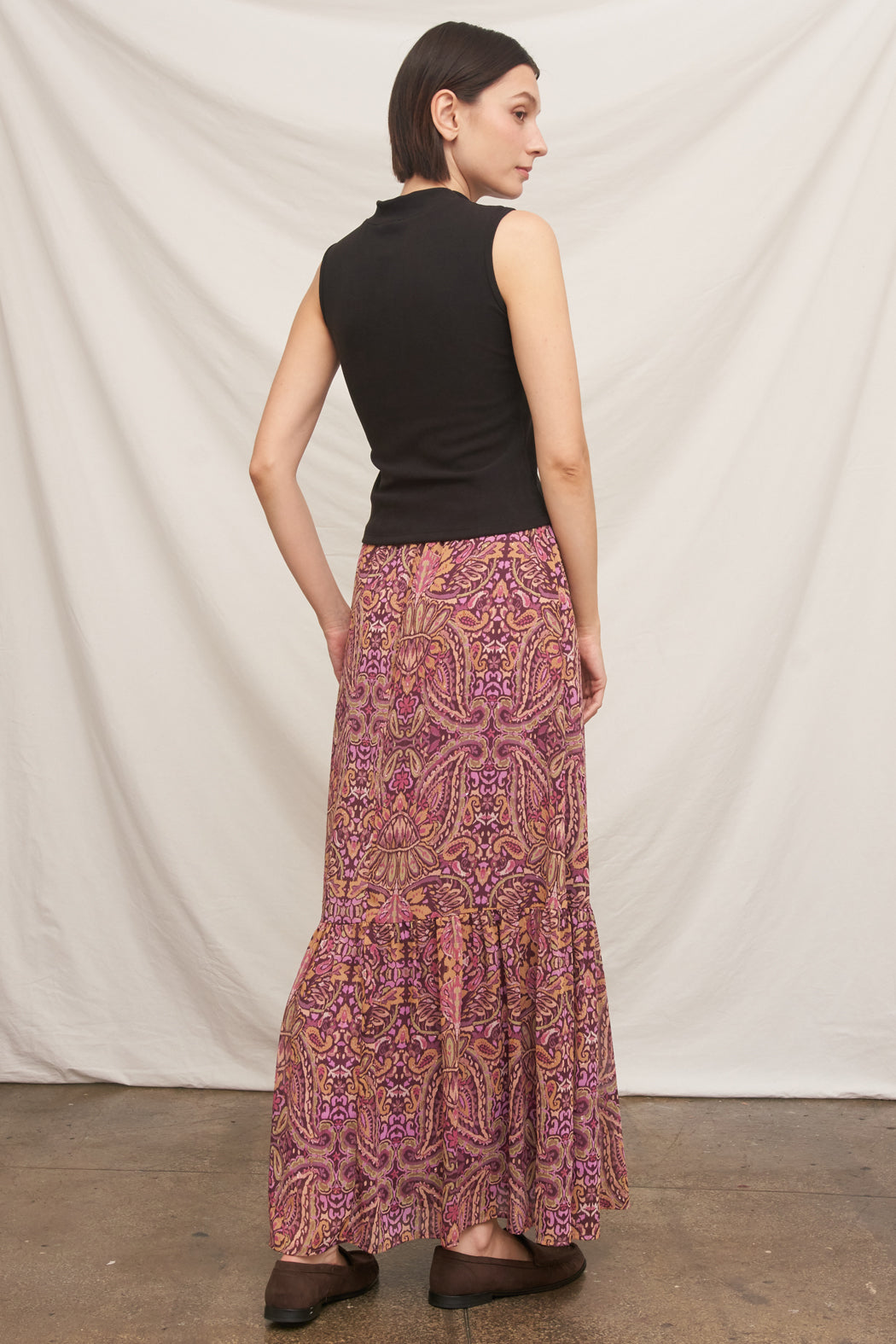Roxana Paisley Skirt