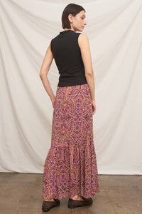 Roxana Paisley Skirt