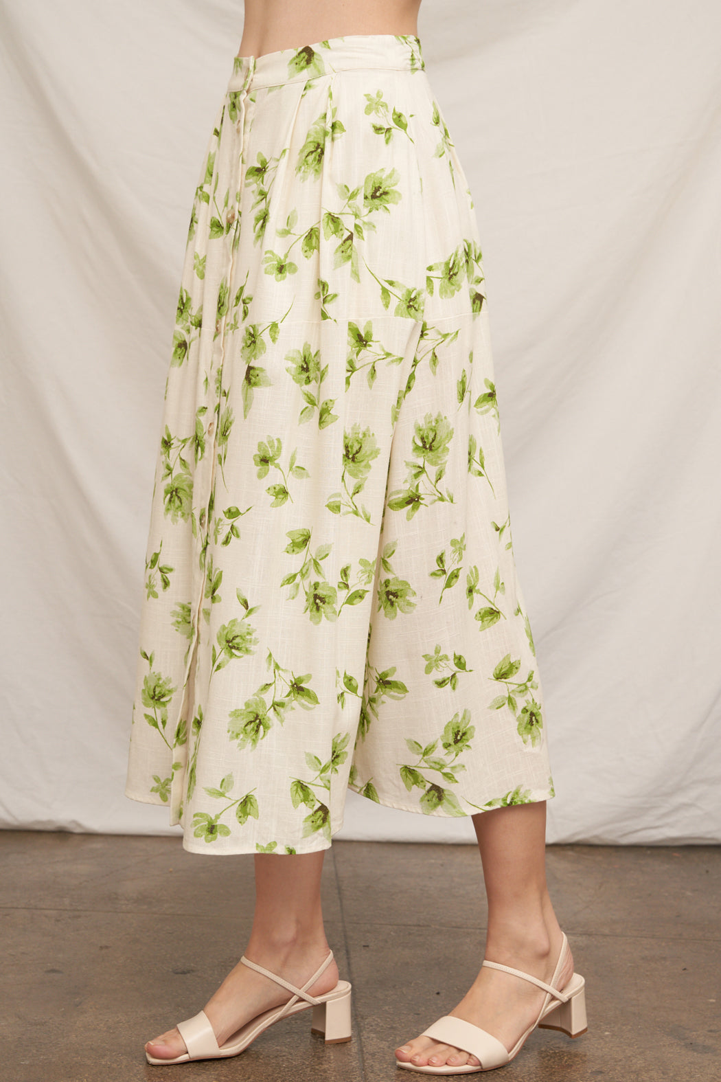 Chloe Fleur Midi Skirt