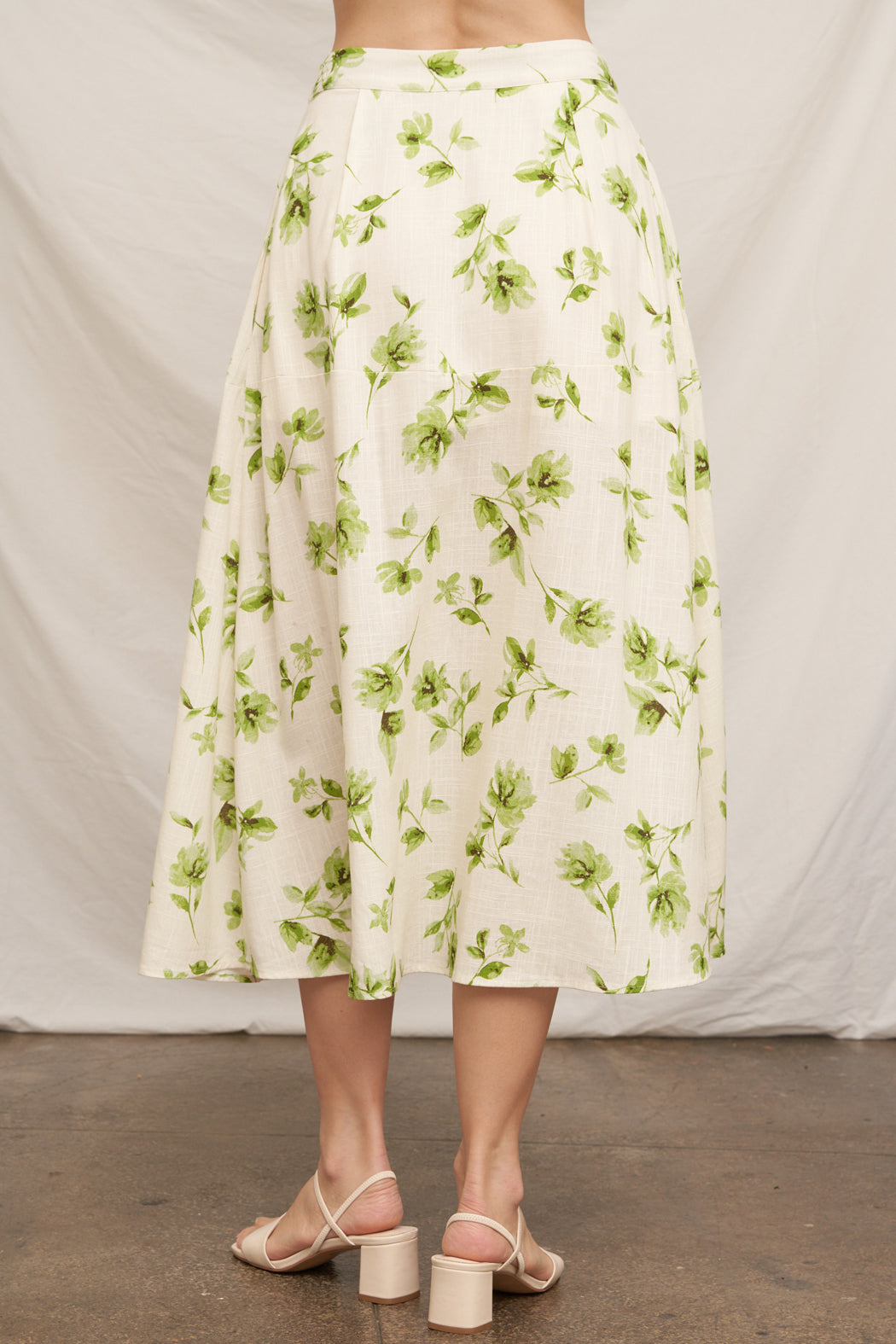 Chloe Fleur Midi Skirt
