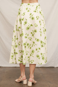 Chloe Fleur Midi Skirt