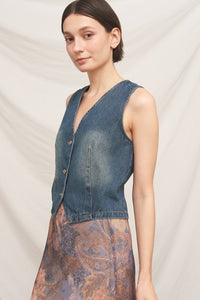 Casper Denim Vest