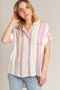 Granit Rose Striped Shirt