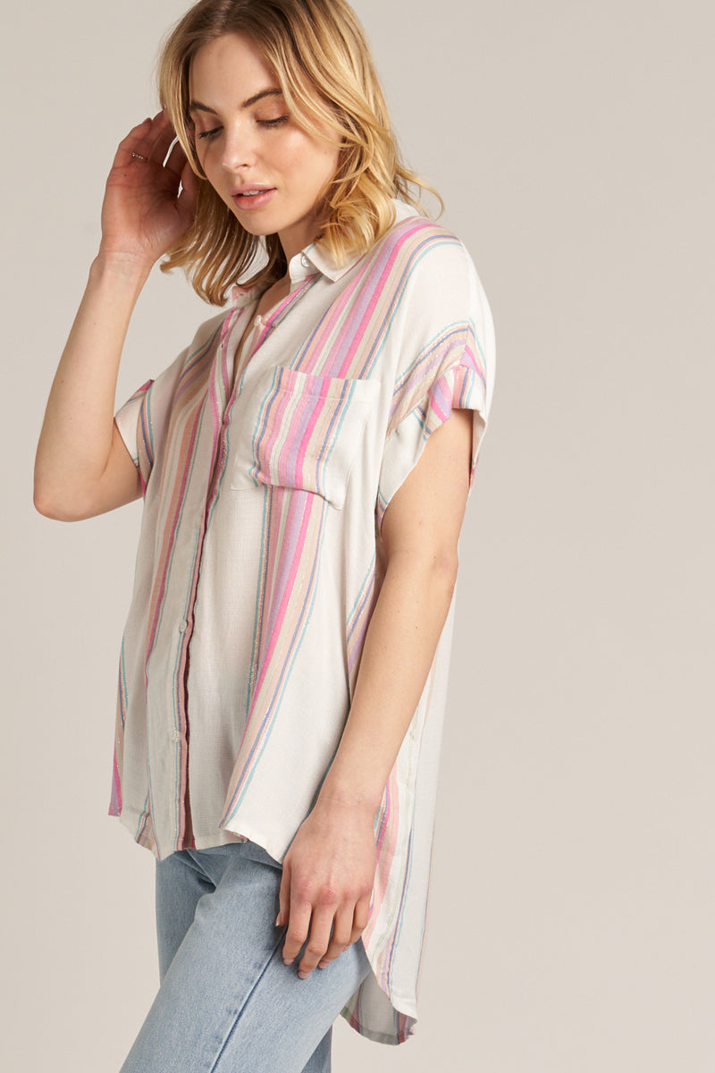 Granit Rose Striped Shirt