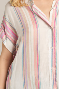 Granit Rose Striped Shirt