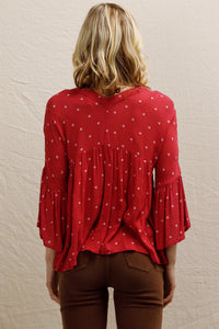 Emily Dotted Blouse