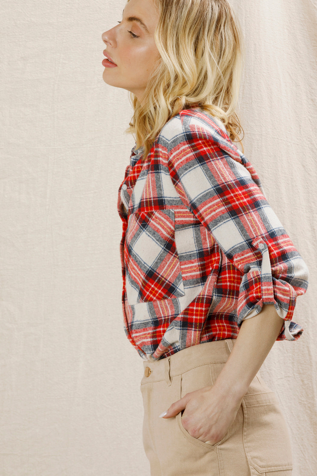 Angie Plaid Shirt