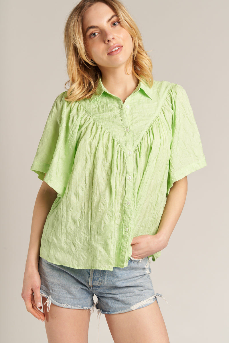 Freya Fan Sleeve Blouse