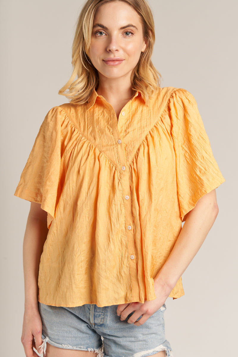 Freya Fan Sleeve Blouse