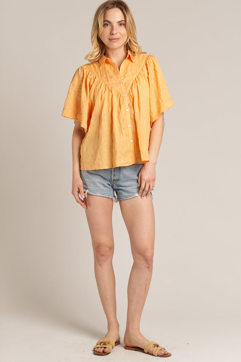 Freya Fan Sleeve Blouse