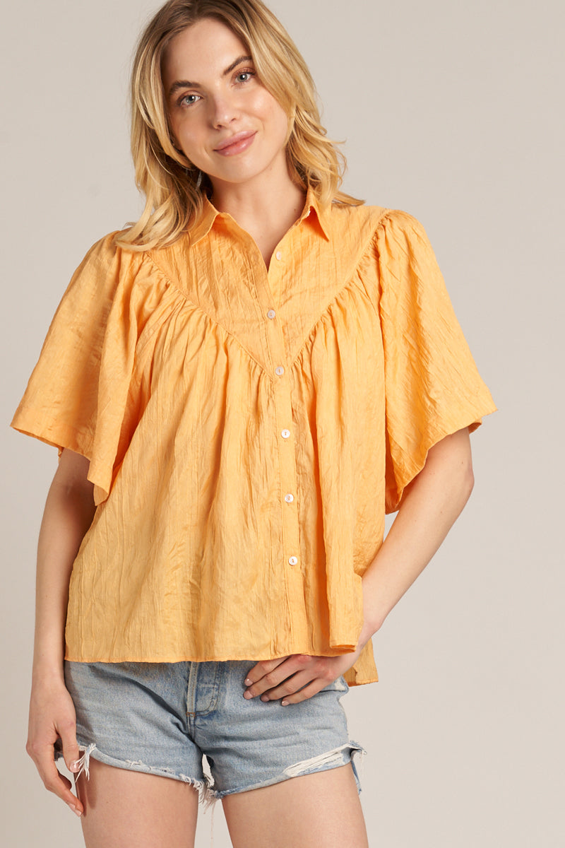 Freya Fan Sleeve Blouse