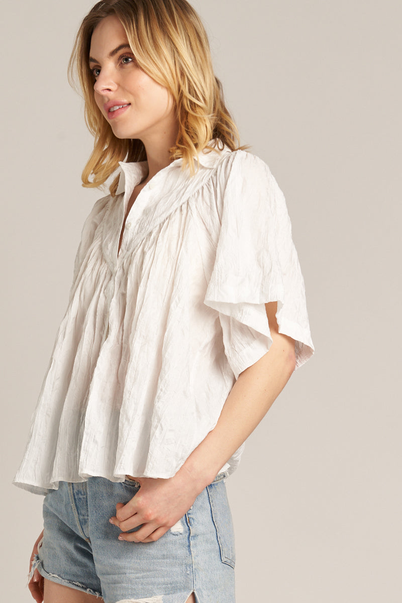 Freya Fan Sleeve Blouse