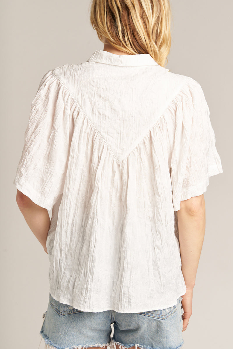 Freya Fan Sleeve Blouse