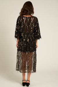 Diana Mesh Sequin Top